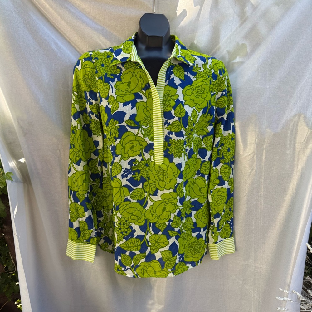 TALBOTS ☀️ Cotton 2/3 or full sleeve 🏖️ travel 🧳 Pullover EUC